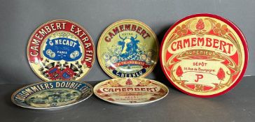 A boxed selection of camembert plates