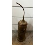 Up cycled brass container