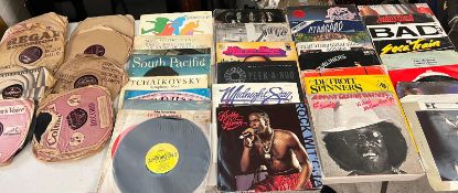 A selection of LP's and 78's various artists
