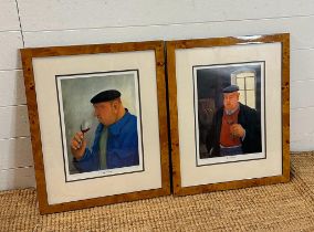 Two signed limited edition prints by Margaret Loxton "Master of the Vintage"