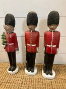 Three Royal Guardmens Bear ornaments