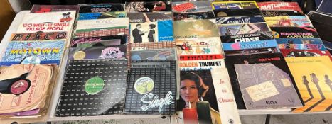 A large collection of LP's of 70's 80's, pop, rock and soul music, various conditions