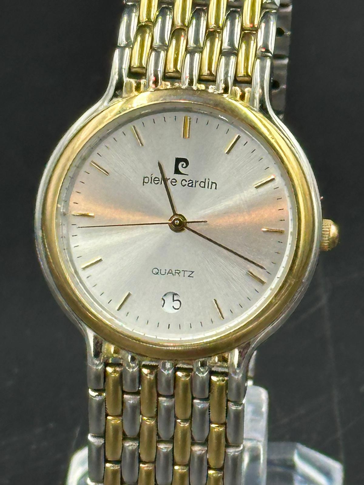 A Pierre Cardin Quartz wristwatch, engraved to back - Image 2 of 3
