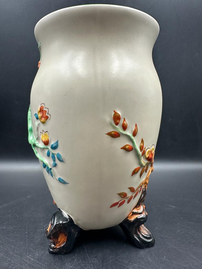 A Clarice Cliff Indian Tree vase for Newport pottery - Image 2 of 6
