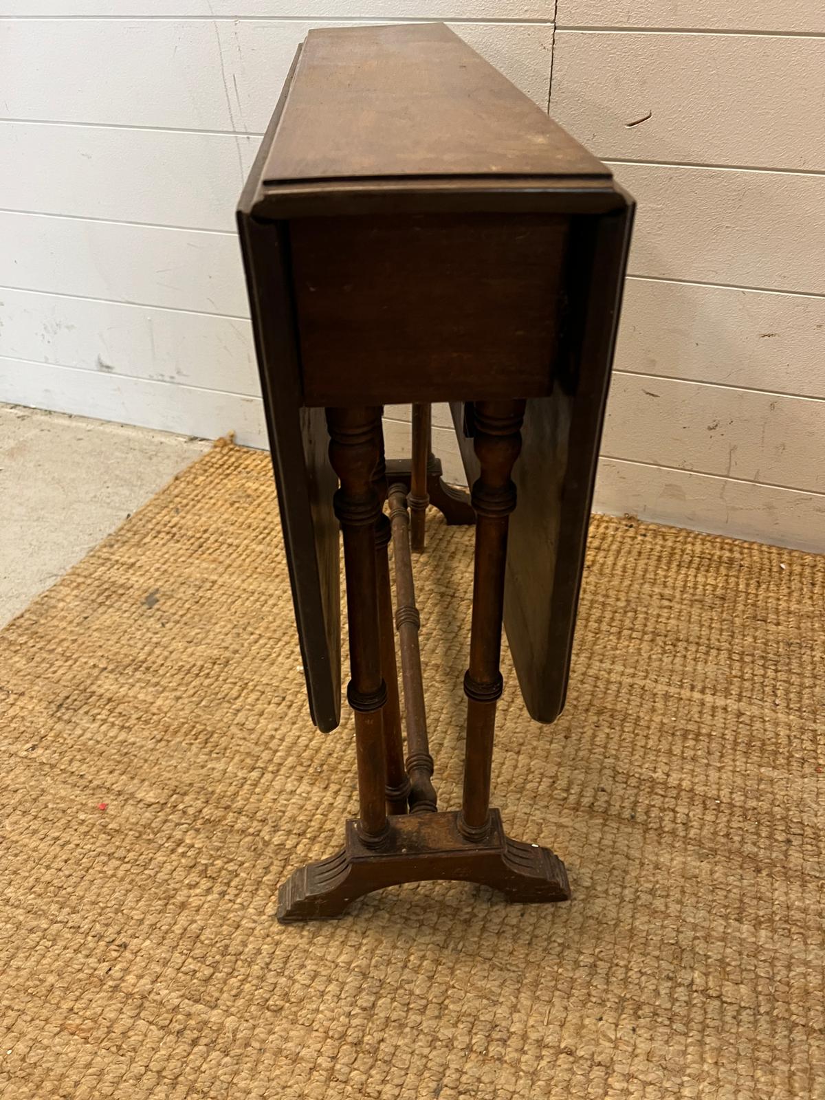 A folding Sutherland table (H61cm W84cm D69cm) - Image 2 of 3