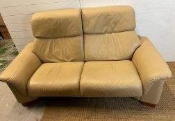 Stressless two seater sofa (H104cm W180cm D86cm)