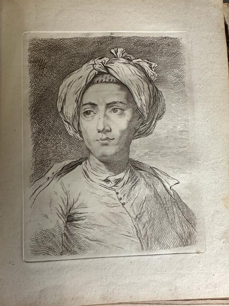 A book of prints of sketches and works by P Sandy 1731-1809 published by Robert Sayer - Image 3 of 7