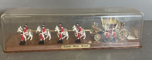 A Queens Jubilee diecast model of The Royal State Coach (Cased)