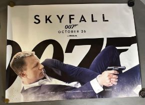 A poster for the James Bond film Skyfall (76cm 102cm)