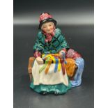 A Royal Doulton figure 'Silks and Ribbons', approximately 11cm H