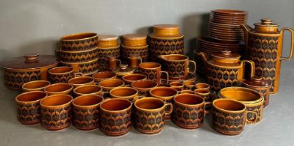 A quantity of Hornsea dinner and breakfast ware in the Hierloom pattern to include tea and coffee
