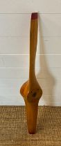 A vintage Sensenich wooden propellor (W103cm)