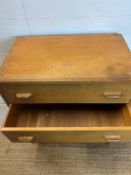 1940's untilily furniture chest of drawers by Gomme (H87cm W76cm D46cm)