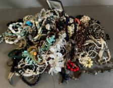 A selection of costume jewellery, various styles ages and conditions