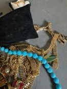 A selection of quality costume jewellery to include silver items etc.