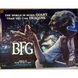 A poster for Steven Spielberg's The BFG 76cmx 102cm