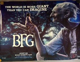 A poster for Steven Spielberg's The BFG 76cmx 102cm