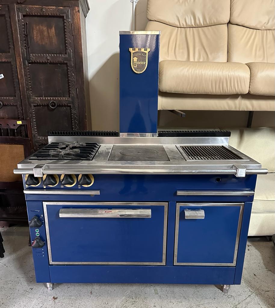 A Morice Fourneavx gas cooker single oven, grill, hotplate and two hobs