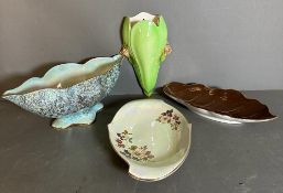Four pieces of Royal Winton china, various styles and themes
