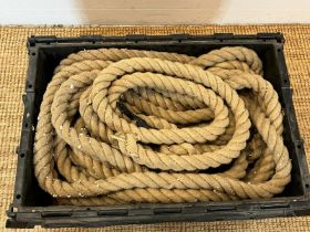 A selection of rope various sizes