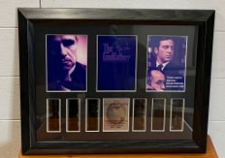 A framed Godfather part one film cells