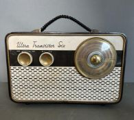 A vintage Ultra Transistor Six radio