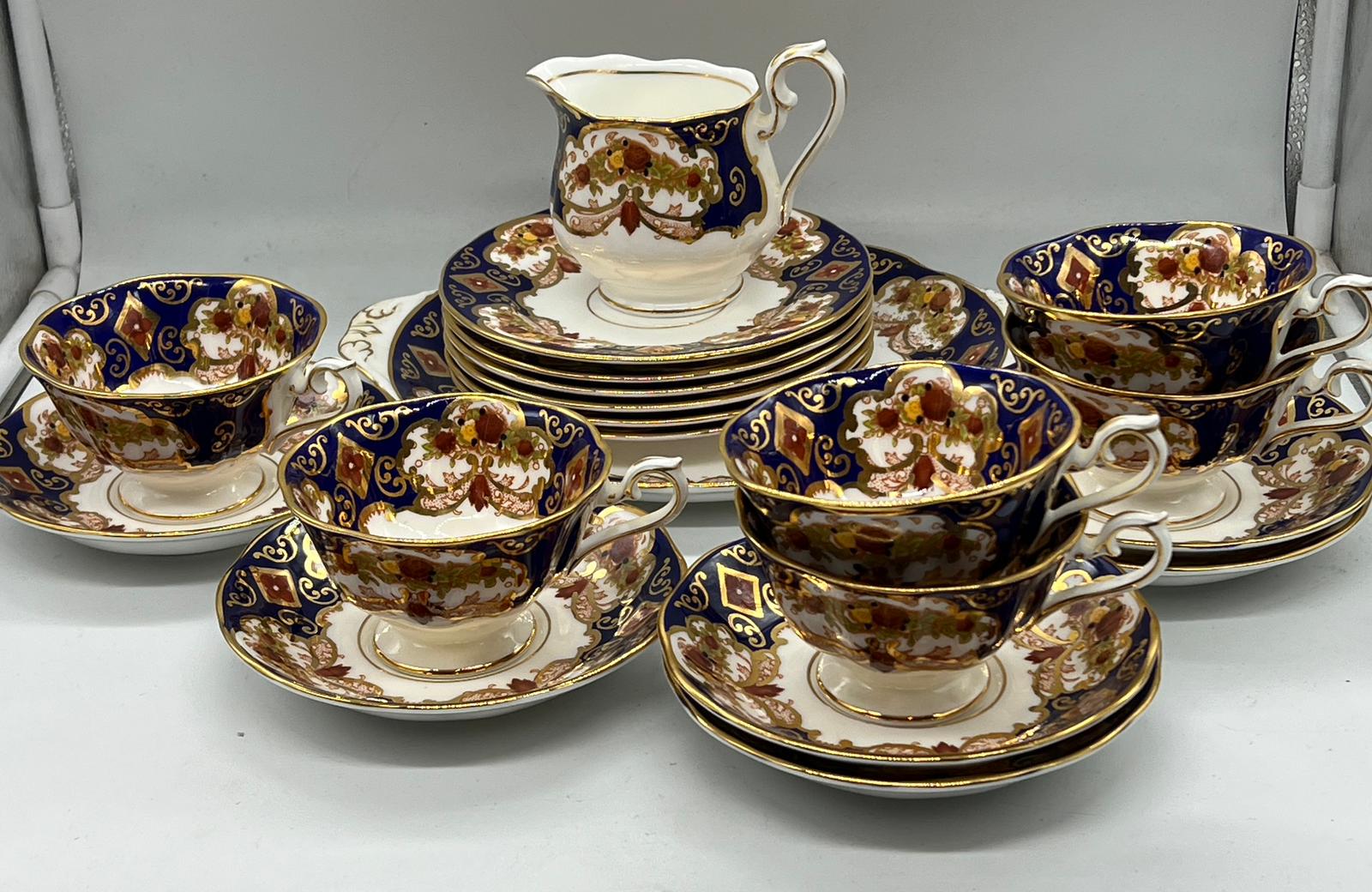 Royal Albert bone china "Heirloom" part tea service