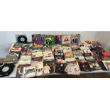 A large collection of records all 45's of 70's 80's, pop, rock and soul music approx 200 various