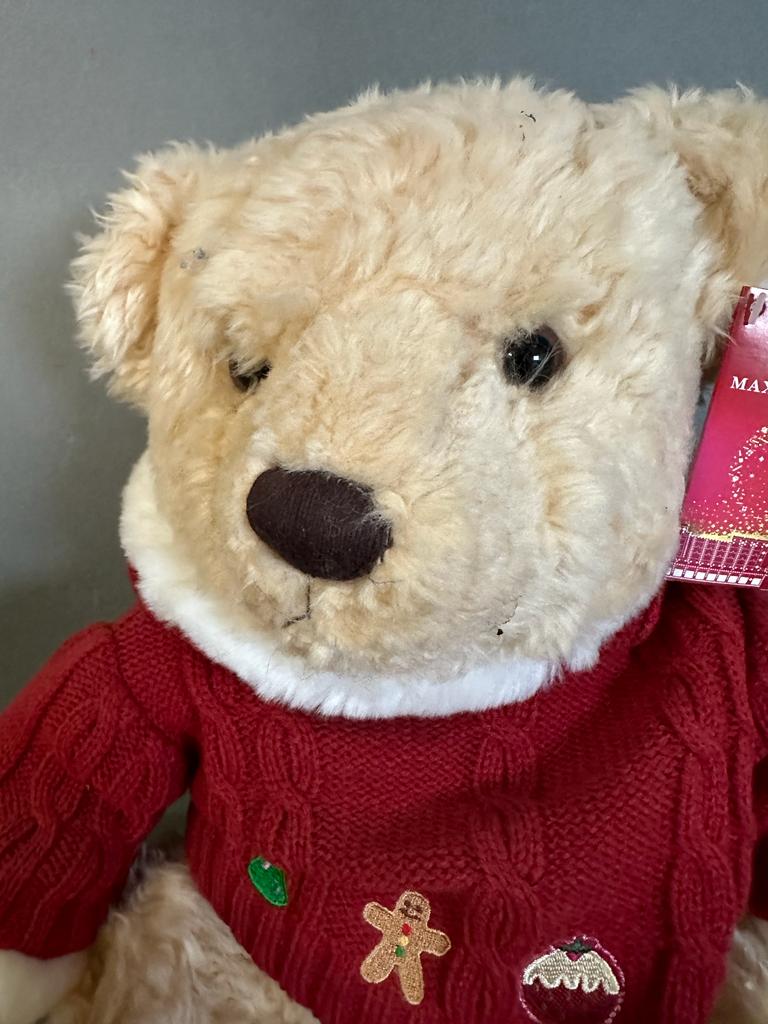 A Harrods Maxwell teddy bear 2009 - Image 2 of 4