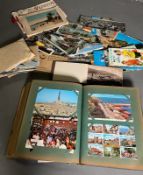 A selection of vintage postcards