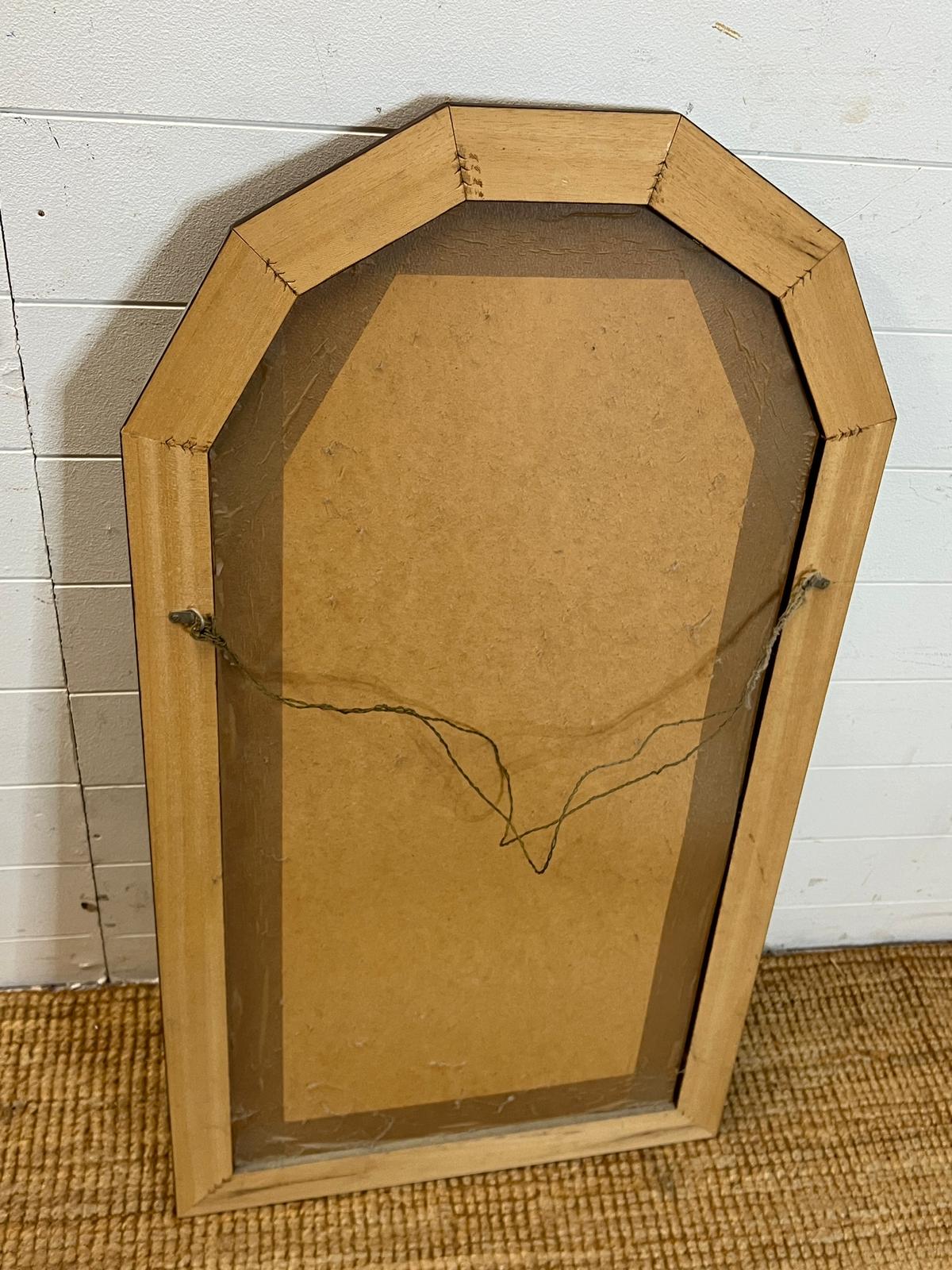 Bevelled wall hanging mirror 60cm x 105cm - Image 3 of 3
