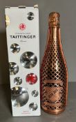 A Bottle of Tattinger Champagne and a bottle of Beau Joie Brut Champagne being sold on behalf of