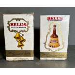 Two boxed bottles of Bells 'Bell' whisky