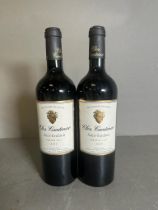 Two Bottles of 2015 Clos Cantenac Saint Emillion Grand Cru