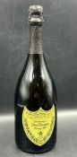 A bottle of 1999 Dom Perignon champagne being sold on behalf of Maidenhead Cat Rescue