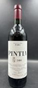 A bottle of 2104 Pintia (Vega Sicilia Pintia)