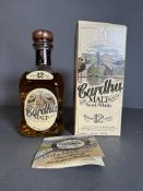 A Bottle of Cardhu 12 Year Old Speyside Single Malt Scotch Whisky