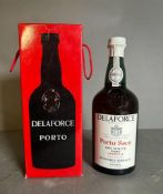 A Bottle of Delaforce Porto Seco Dry White Port