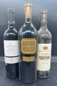 A selection of three Spanish wines to include a Paciencia Toro 2003, Roble 2009 and an Artesa