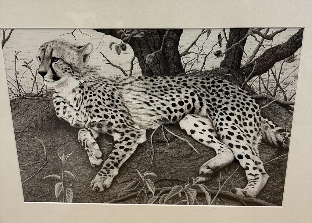 Three signed prints by Clive Mercoath of wildlife scenes - Image 3 of 6