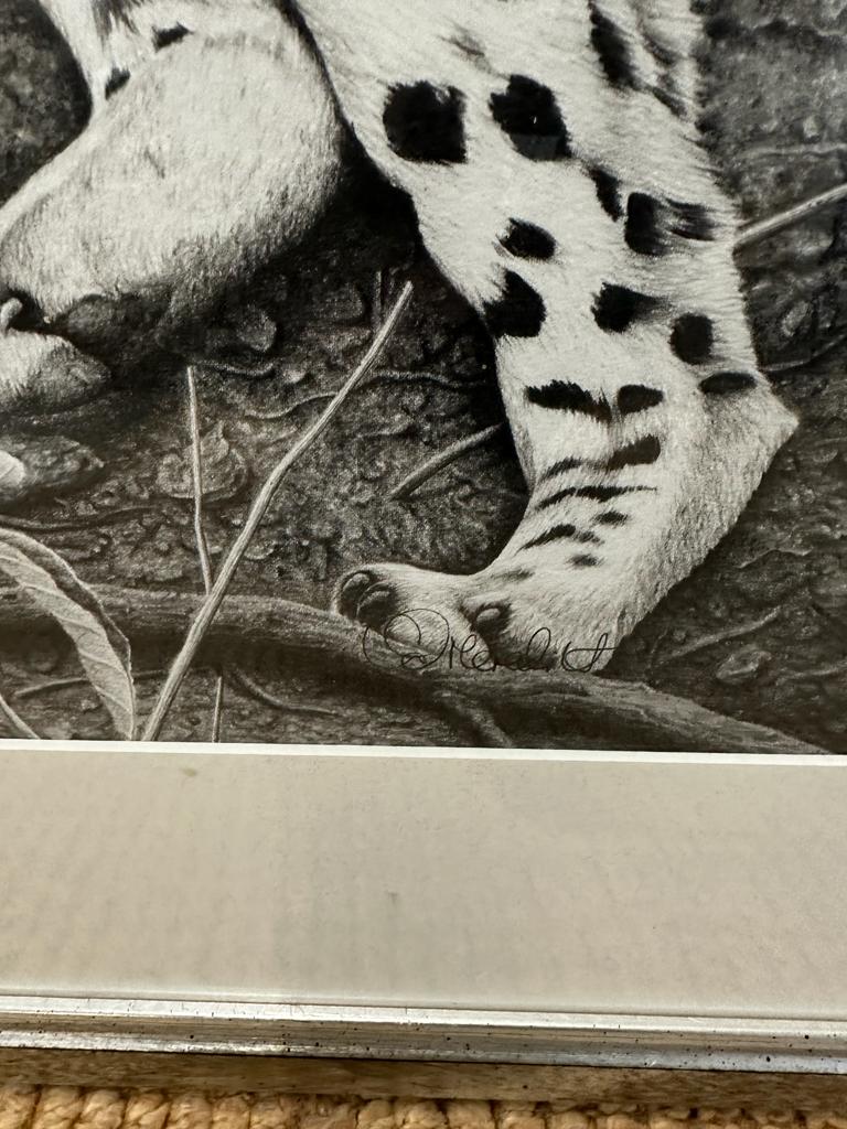 Three signed prints by Clive Mercoath of wildlife scenes - Image 6 of 6