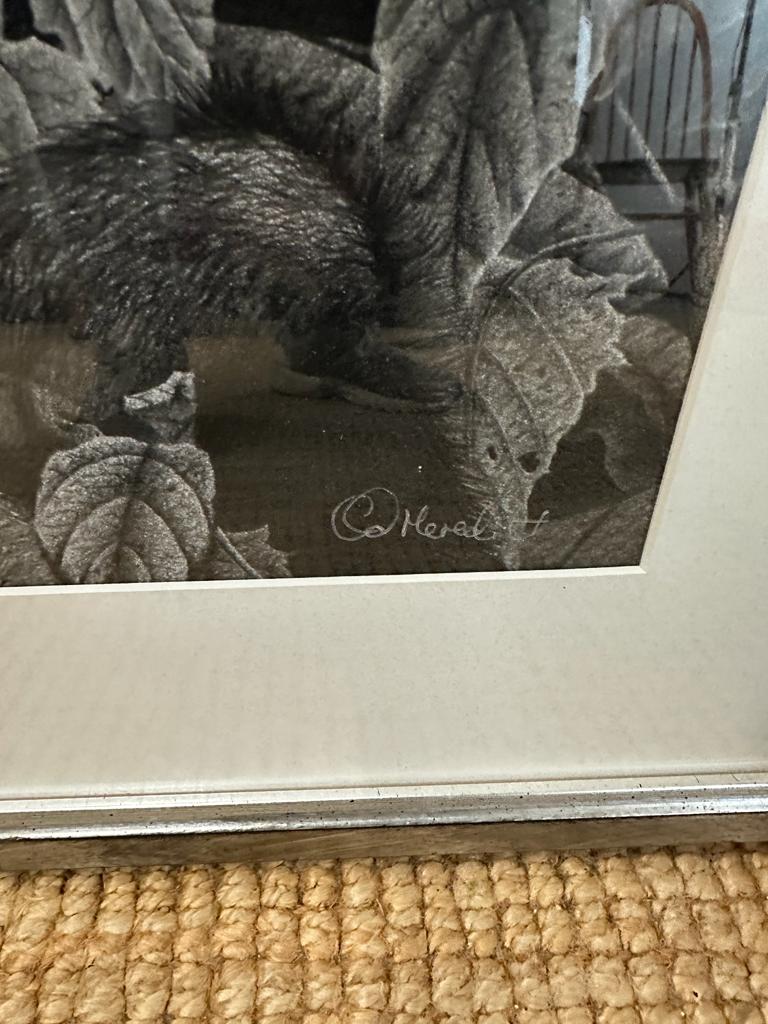 Three signed prints by Clive Mercoath of wildlife scenes - Image 2 of 6