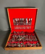A canteen of cutlery by K Bright of Sheffield