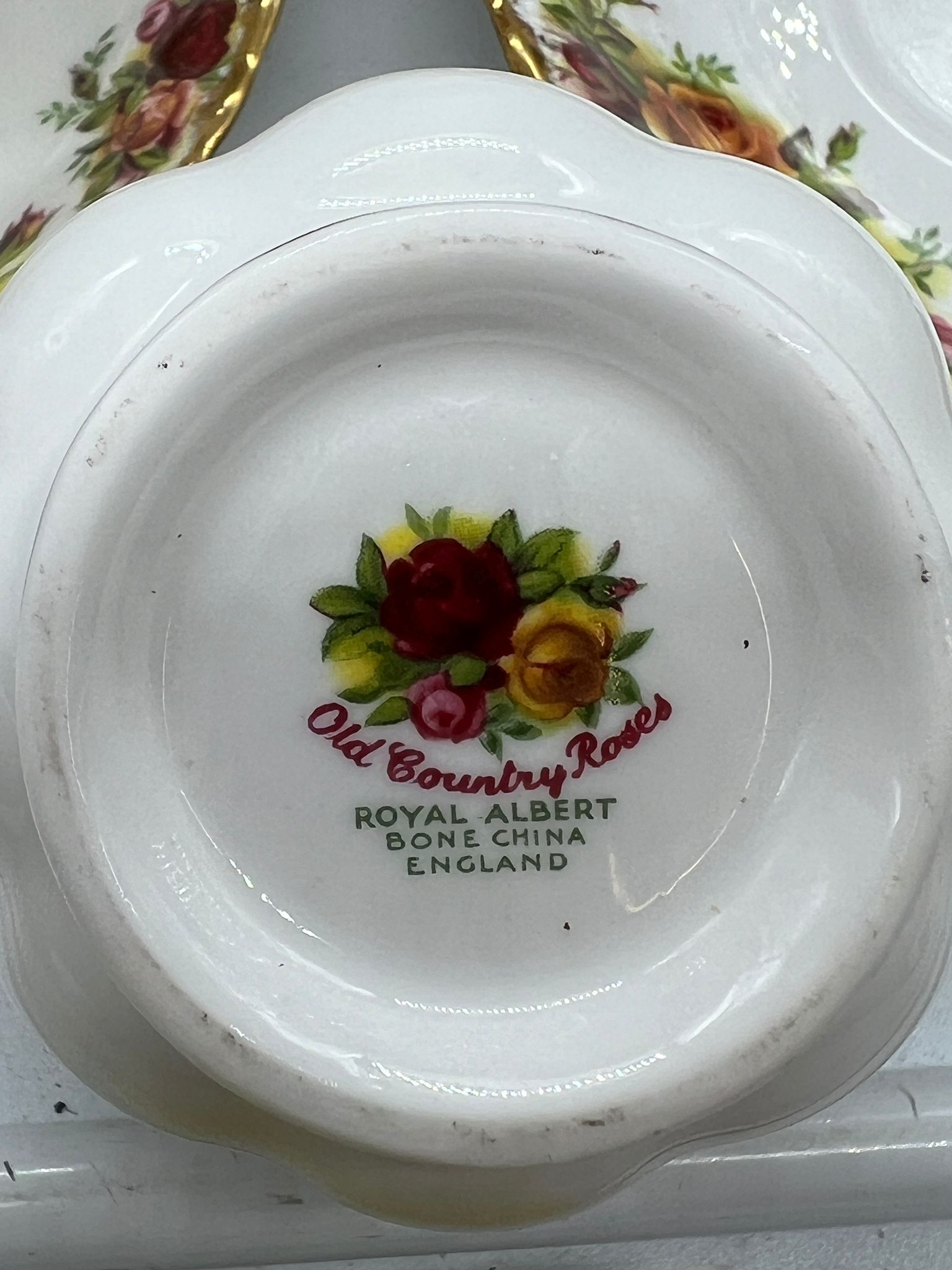 A part tea set "Old Country Roses" Royal Albert - Image 4 of 4