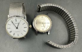 Two gentleman wrist watches, an Action Quartz and Timex AF