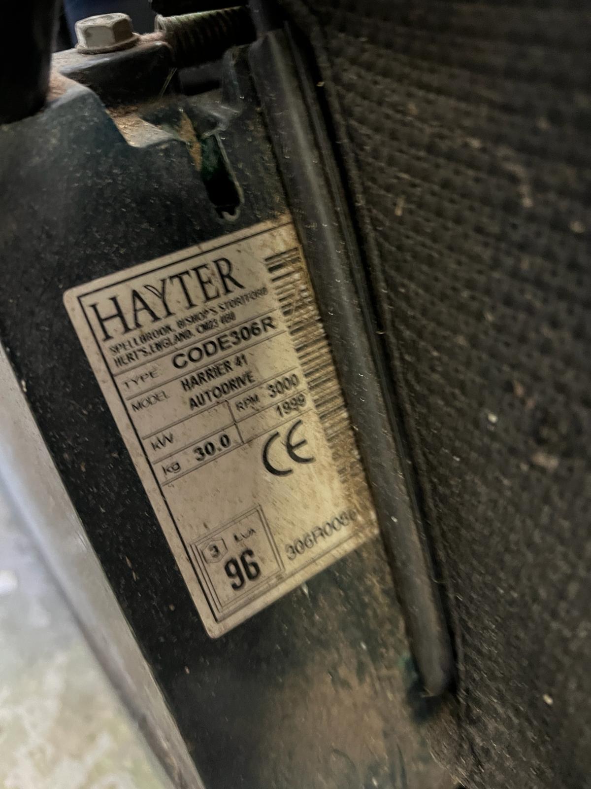 Hayter lawn mower code 306R - Image 4 of 4