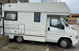 Talbot Express 1300 P white campervan motorhome, registration L722PCH. Engine size 1971cc, Mileage