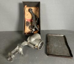 A vintage Russwin No1 grinder