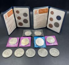 A small selection of Britain's collectable coins to include Britain's First Decimal Coins x 2, and a