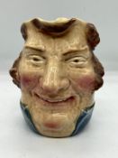 "John Bull" toby jug by Sarreguemines pottery's (H19cm)